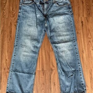 Old Navy Men's Light Blue Straight-Leg Jeans